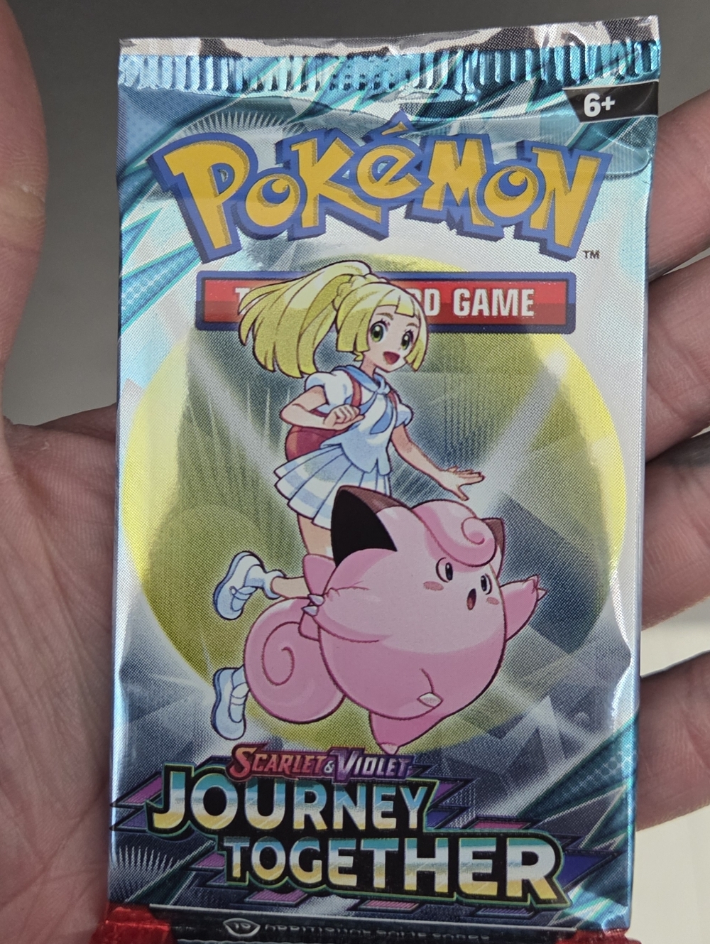 1 PACK Trading Card Game Booster Pack - Journey Together - Pink